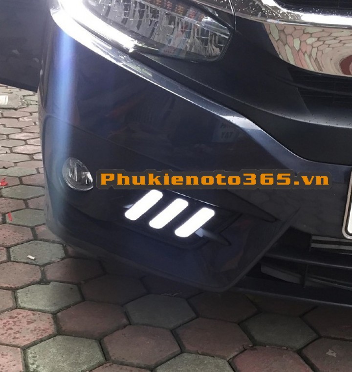 Đèn LED gầm Civic kiểu Mustang 2016-2018